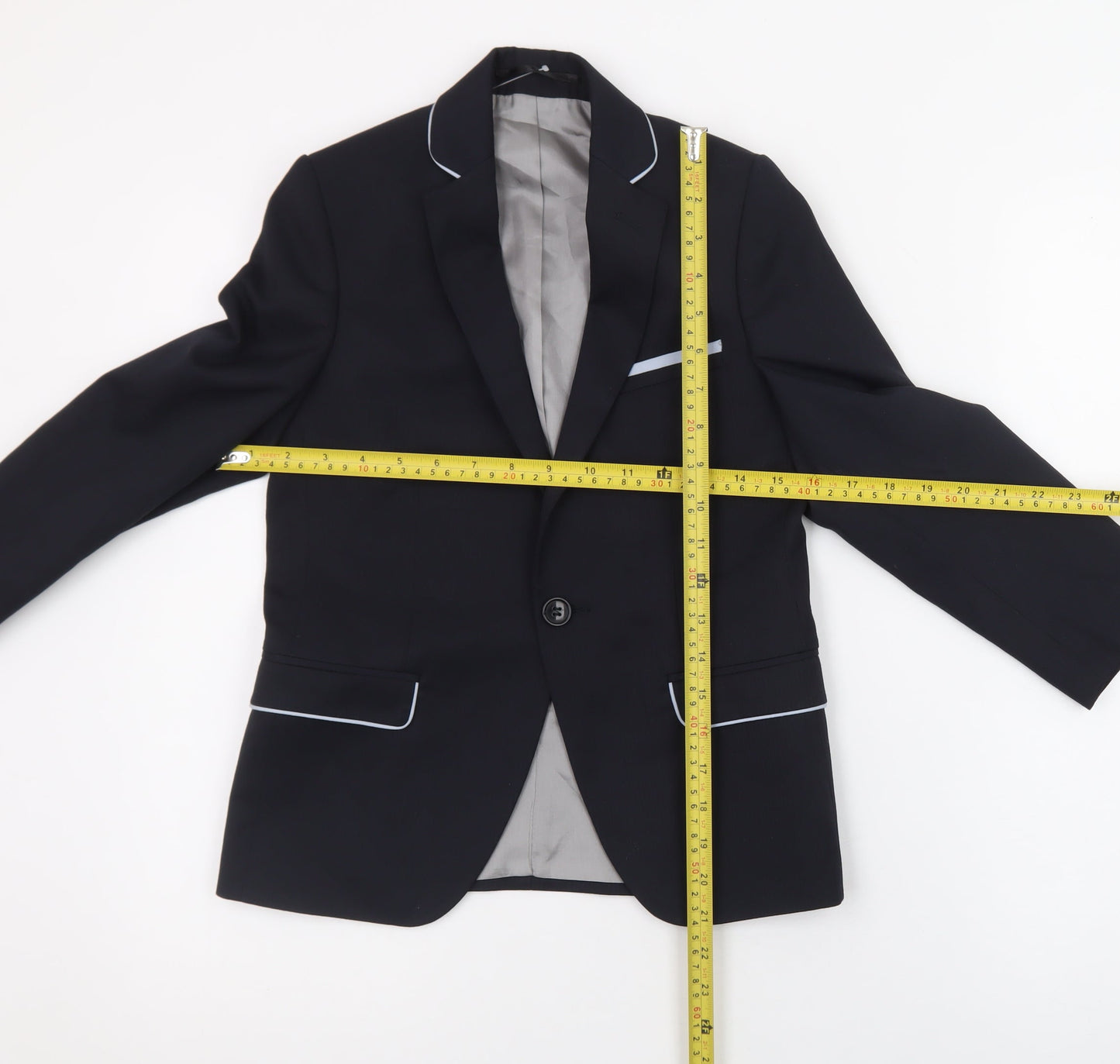 1880 Club Boys Black 7-8 Years Formal Two Piece Trouser Suit