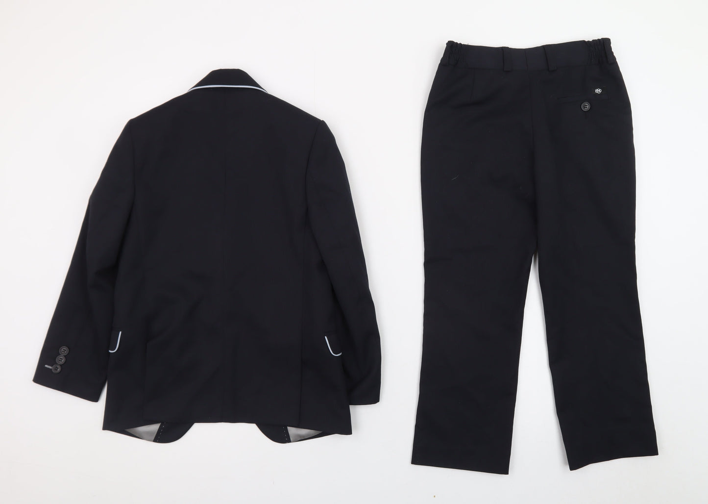 1880 Club Boys Black 7-8 Years Formal Two Piece Trouser Suit
