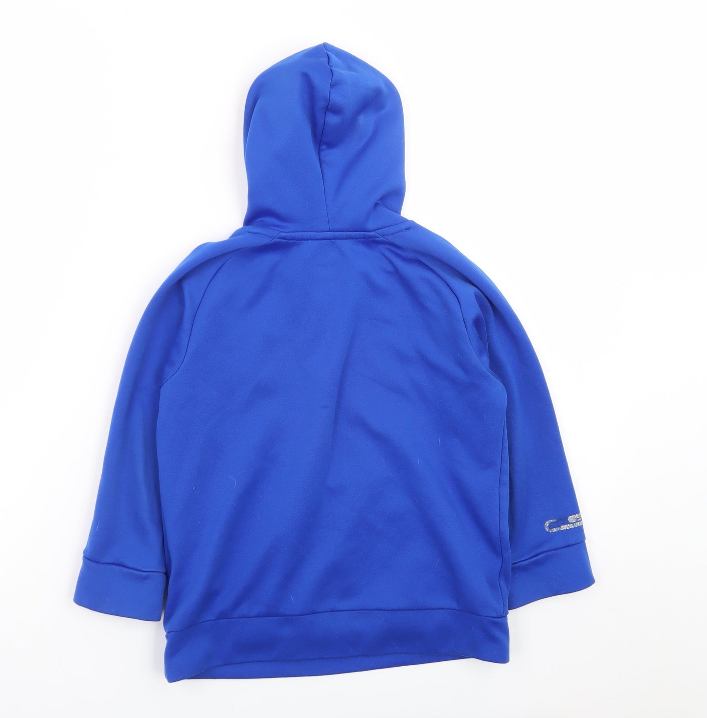 Polo Ralph Lauren Boys Blue Hoodie Size 5 Pullover Fleece Logo Design