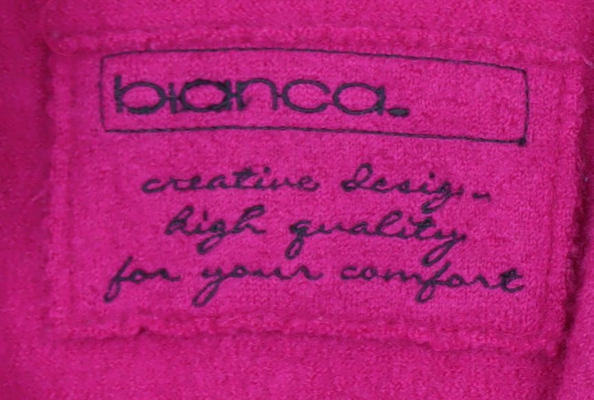 Bianca Women’s Fuchsia Wool Blazer Jacket Size 18 Classic Style