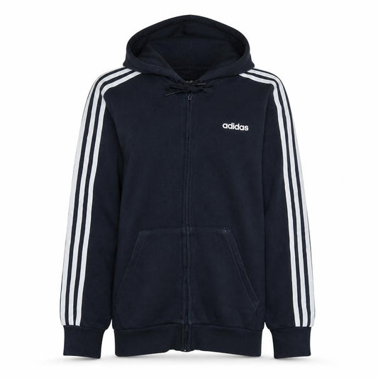 Adidas Men's Blue Full Zip Hoodie M Sportswear Sweatshirt