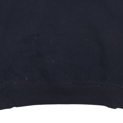 Champion Men's Blue Pullover Crew Neck Sweatshirt L