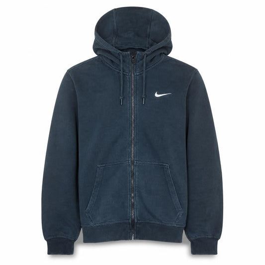 Nike Men's Blue Full Zip Hoodie Size S Fleece Sportswear