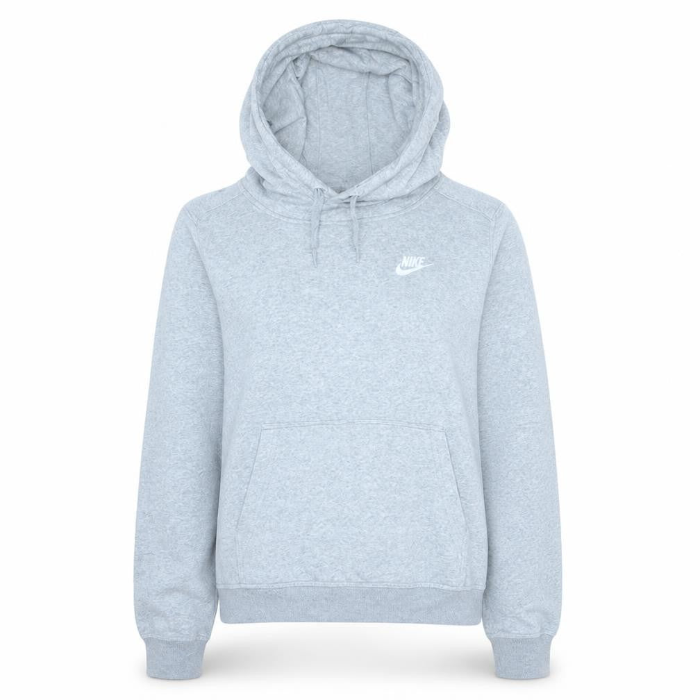 Nike Womens Grey XS Pullover Hoodie Cotton Blend Lined