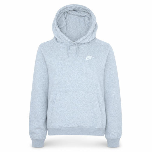Nike Womens Grey XS Pullover Hoodie Cotton Blend Lined