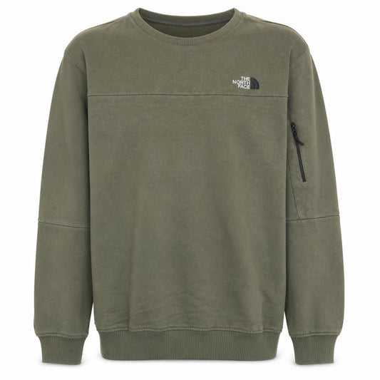 The North Face Men's Green XL Pullover Sweatshirt Outdoor Crew Neck