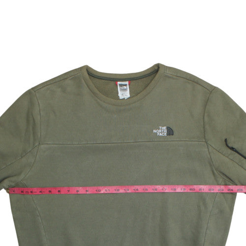 The North Face Men's Green XL Pullover Sweatshirt Outdoor Crew Neck
