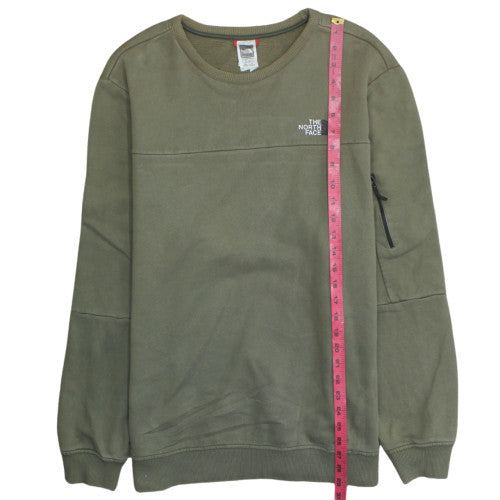 The North Face Men's Green XL Pullover Sweatshirt Outdoor Crew Neck