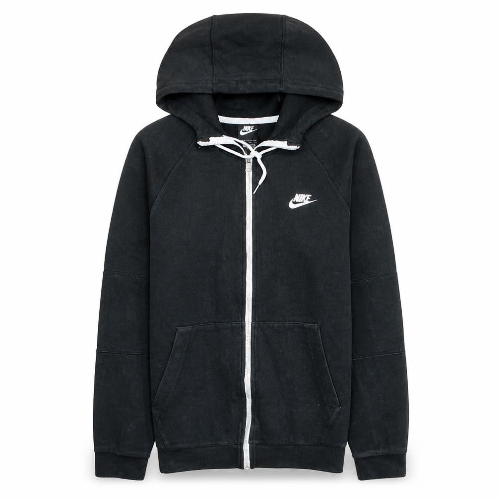 Nike Men's Black Full Zip Hoodie Small Regular Fit Sweatshirt