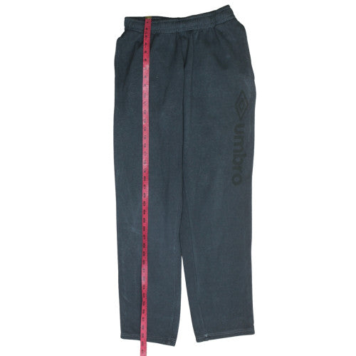 Umbro Men's Black Fleece Sweatpants M Regular Fit Casual Trousers