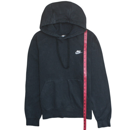 Nike Women's Black Pullover Hoodie Size S Cotton Blend Logo