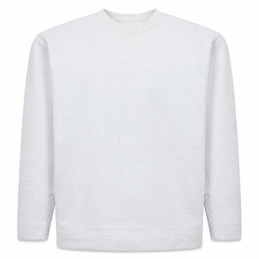 Calvin Klein Jeans Men's Beige XL Pullover Sweatshirt Logo Crew Neck