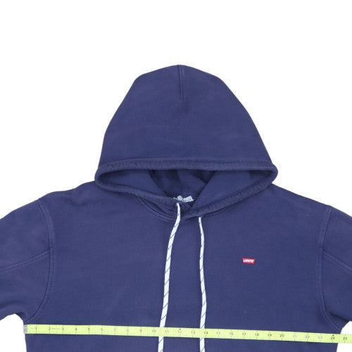 Levi's Men's Blue Fleece Hooded Pullover Basic Jacket Size M