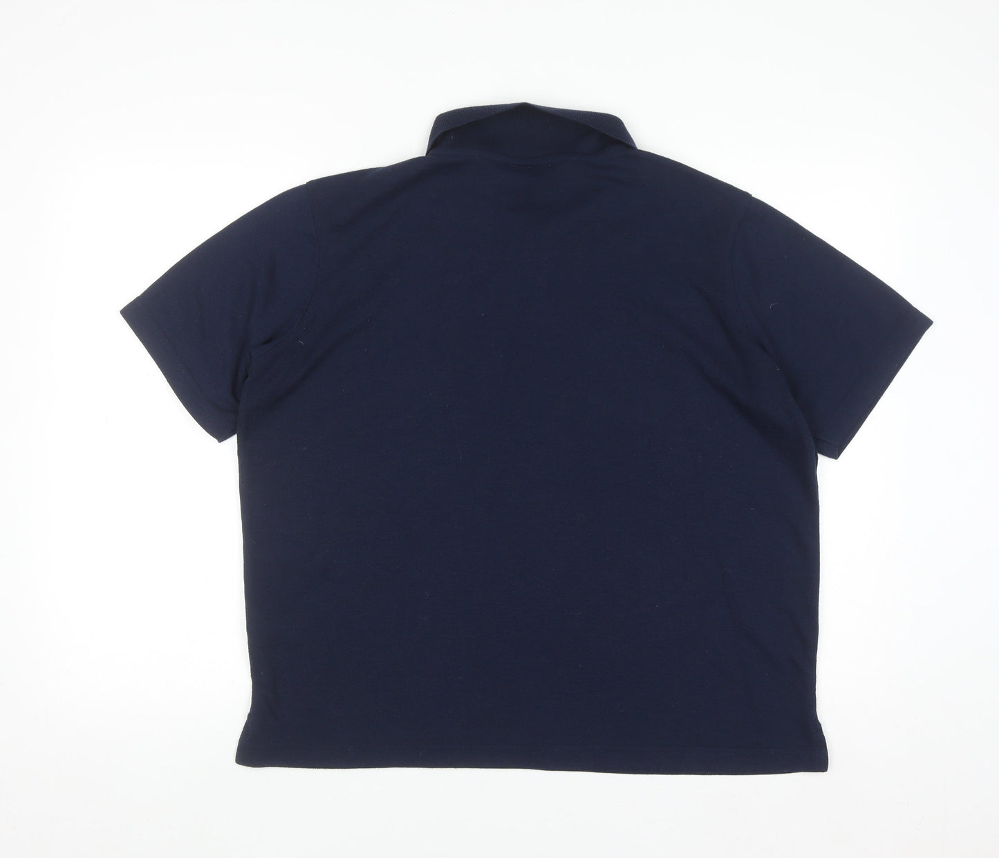 Rohan Womens Blue L Polo Shirt Short Sleeve Moisture Wicking Top