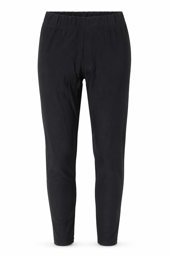 Bershka Womens Black S Mid Rise Stretch Jersey Leggings