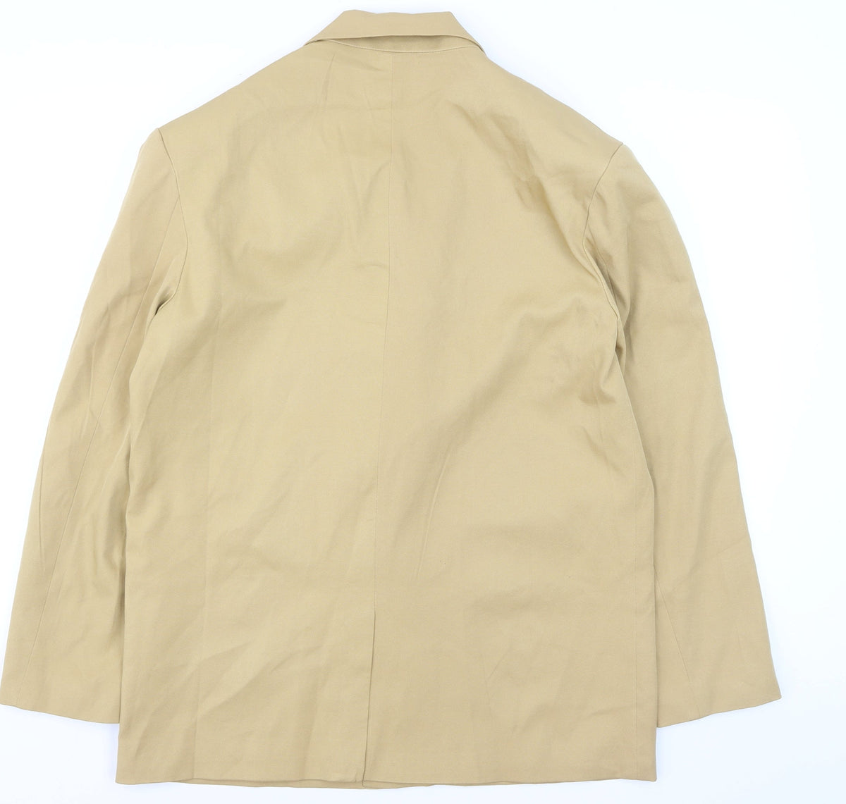 PrettyLittleThing Women’s Beige Regular Fit Single-Breasted Blazer UK 6