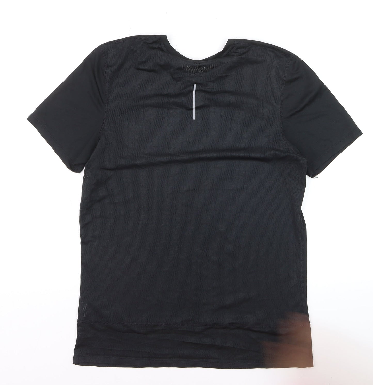 Nike Women’s Black Dri-FIT Running T-Shirt M Lightweight Athletic Top