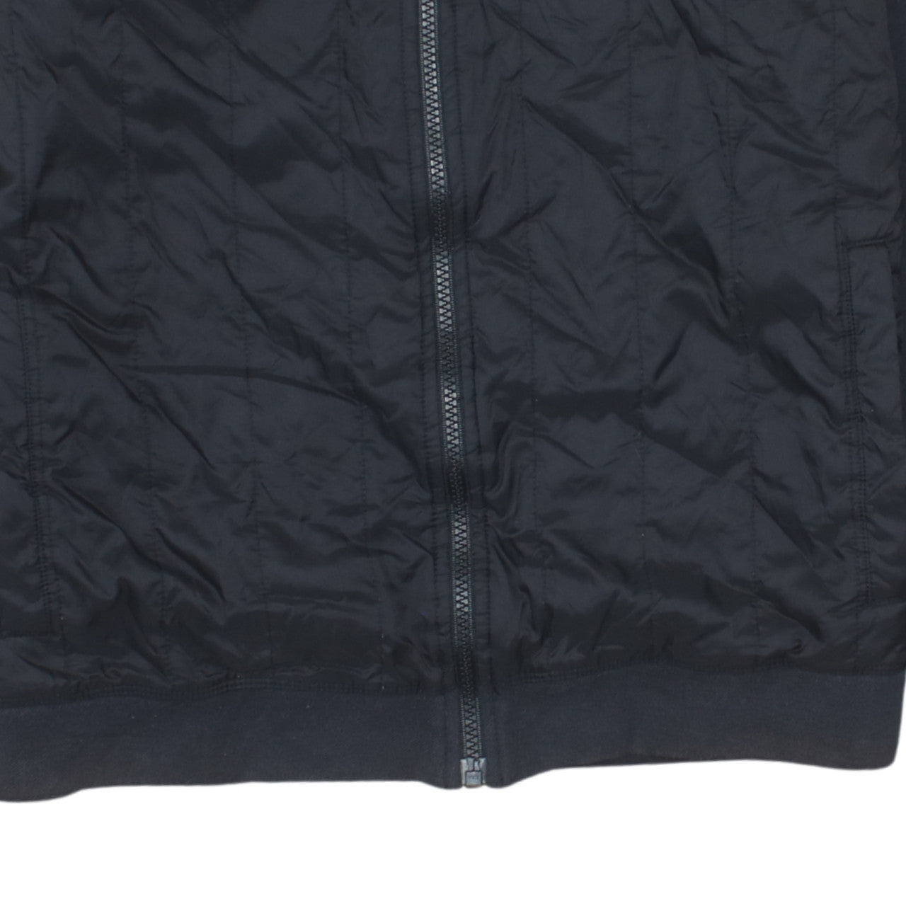 Hugo Boss Men's Black Regular Fit Full Zip Bomber Jacket Size L