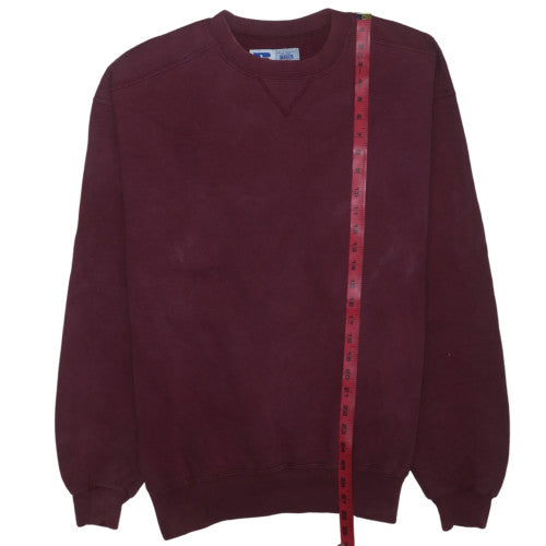 Russell Athletic Men's Red XL Pullover Crew Neck Sweatshirt