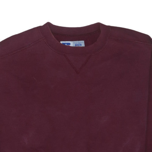 Russell Athletic Men's Red XL Pullover Crew Neck Sweatshirt