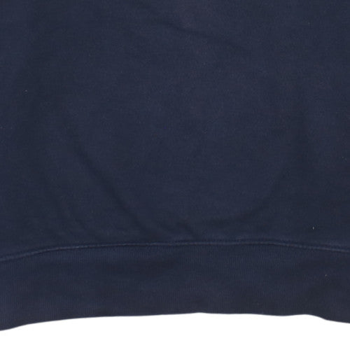 Calvin Klein Jeans Womens Navy Sweatshirt M Crew Neck Pullover