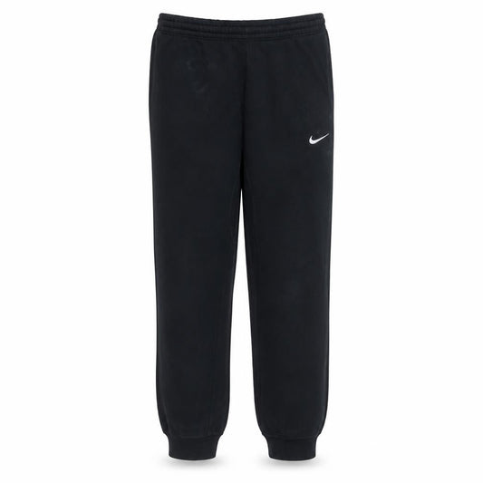 Nike Men's Black Fleece Joggers M Regular Fit Casual Sportswear