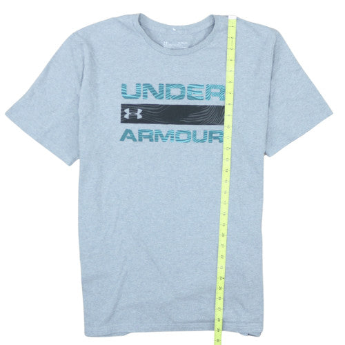 Under Armour Men's Grey XL HeatGear Short Sleeve T-Shirt