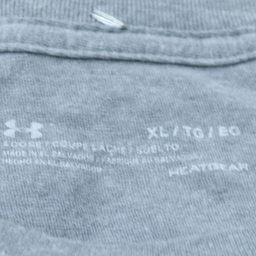 Under Armour Men's Grey XL HeatGear Short Sleeve T-Shirt