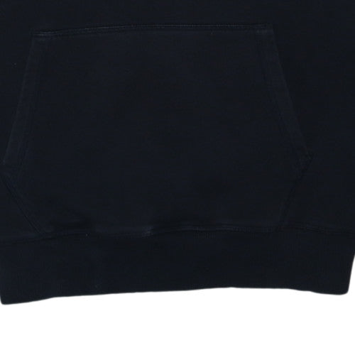Gymshark Men’s Black Pullover Hoodie Size M Regular Fit Fleece