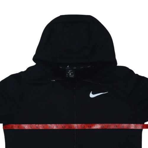 Nike Men's Black Dri-Fit Full Zip Hoodie Size M Sports Jacket
