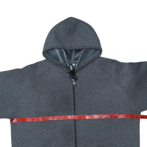 Carhartt Men's Grey Full Zip Hooded Sweatshirt XXL