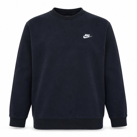 Nike Mens Black Regular Fit Crew Neck Pullover Sweatshirt M