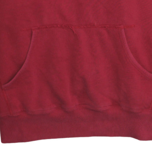 Ralph Lauren Polo Jeans Red Hoodie Men's M Pullover Fleece