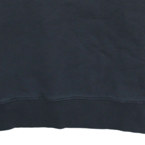 Calvin Klein Jeans Men's Black Small Pullover Logo Sweatshirt