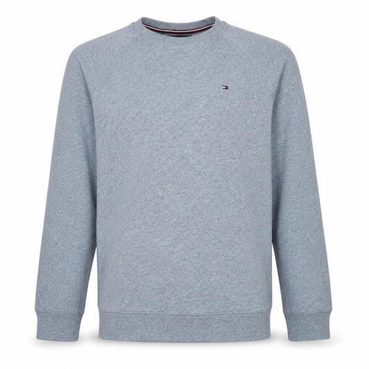 Tommy Hilfiger Men's Grey Crew Neck Cotton Sweatshirt L