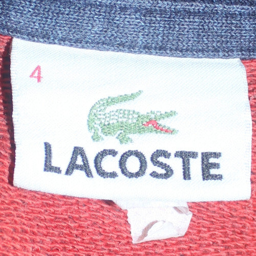 Lacoste Men's Blue Crew Neck Cotton Pullover Sweatshirt M