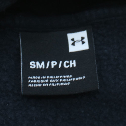 Under Armour Men's Black Pullover Hoodie Small Cotton Blend