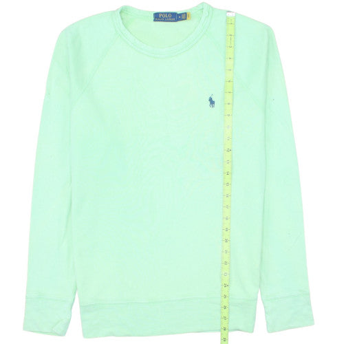 Polo Ralph Lauren Men's Green Cotton Pullover Sweatshirt M