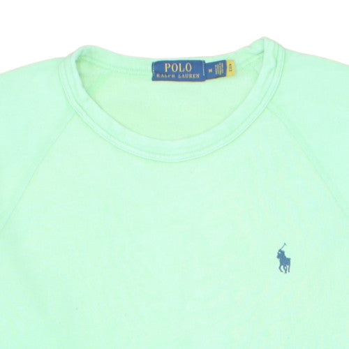 Polo Ralph Lauren Men's Green Cotton Pullover Sweatshirt M