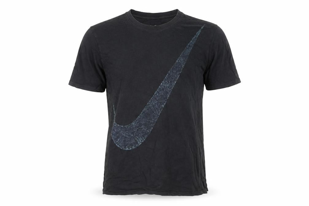 Nike Men's Black Graphic Logo Sports T-Shirt Size M