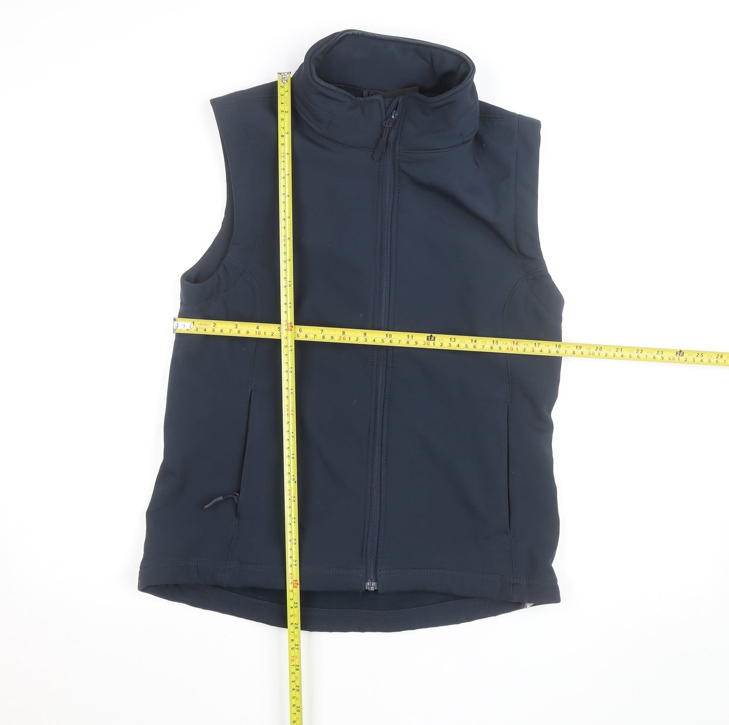 B&C Collection Men's Blue XL Softshell Bodywarmer Vest
