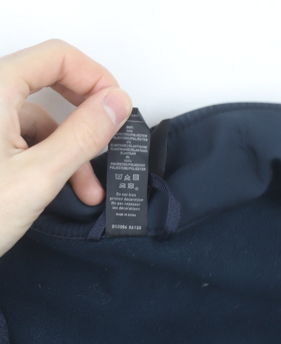 B&C Collection Men's Blue XL Softshell Bodywarmer Vest