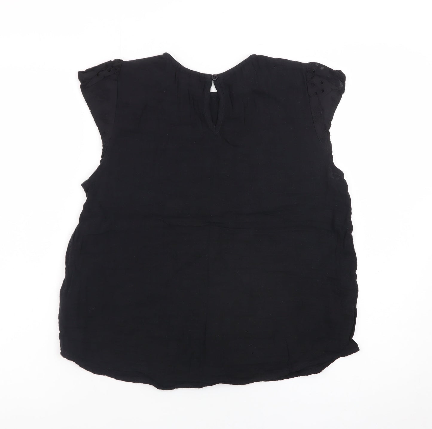 Vero Moda Women’s Black Cotton Sleeveless Blouse XS