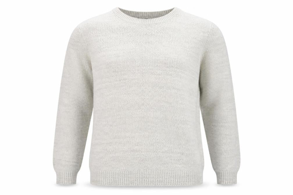 Kensington Eastside Mens Ivory XL Pullover Knit Jumper