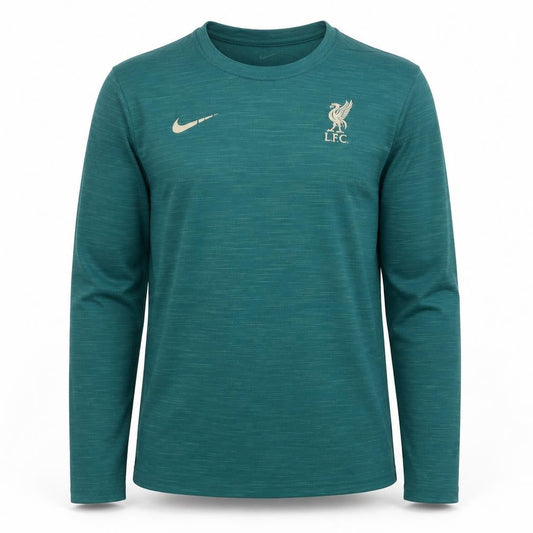 Nike Men's Green LFC Dri-Fit Long Sleeve Athletic T-Shirt S