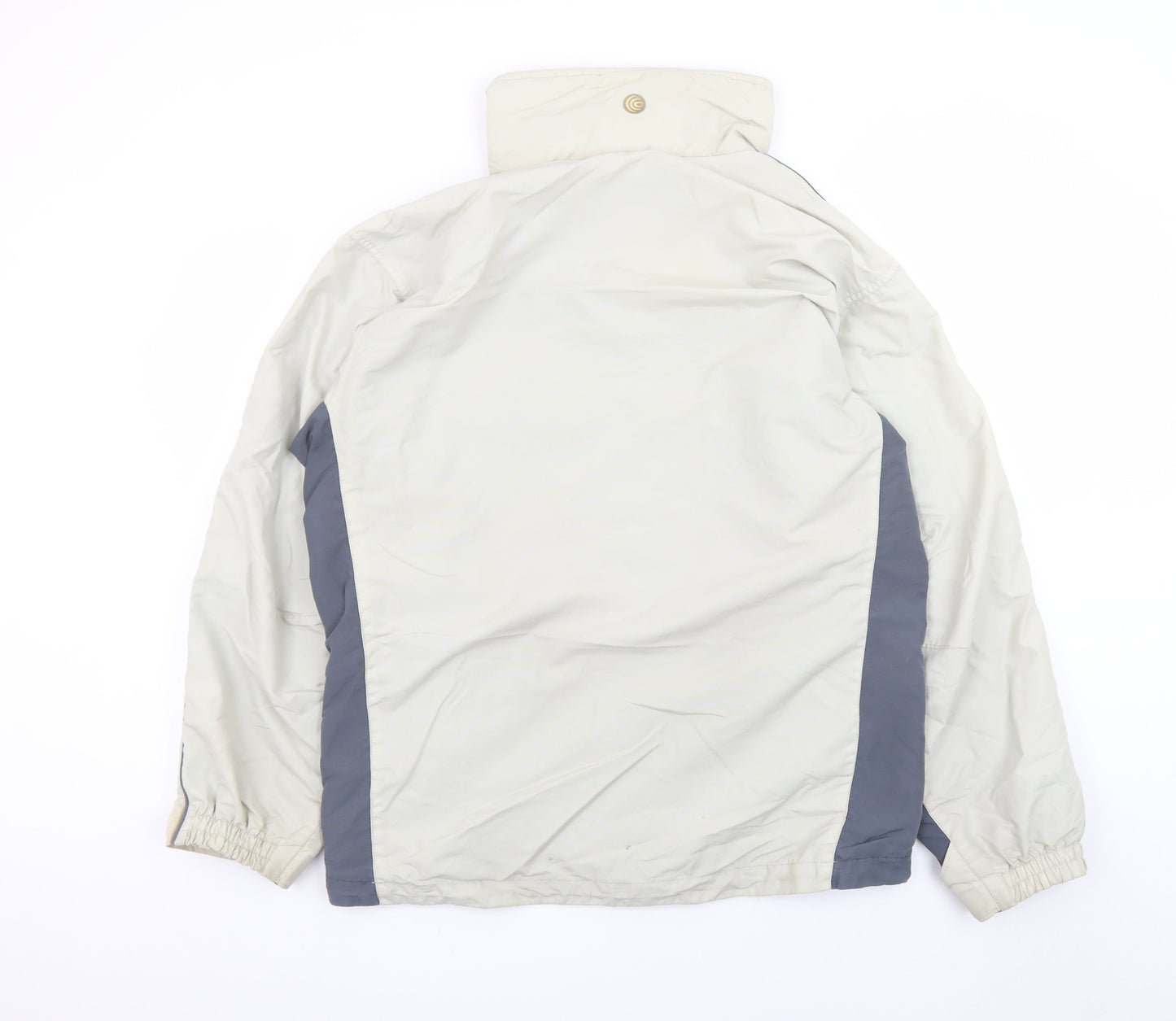 Columbia Men's Beige Parka Jacket M Windproof Outdoor Hiking