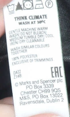 Marks and Spencer Men’s Grey 38W 31L Regular Fit Dress Trousers