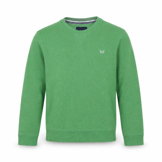 Crew Clothing Company Men's Green XS Cotton Pullover Sweatshirt