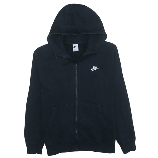 Nike Men's Black Full Zip Hoodie Size L Sportswear