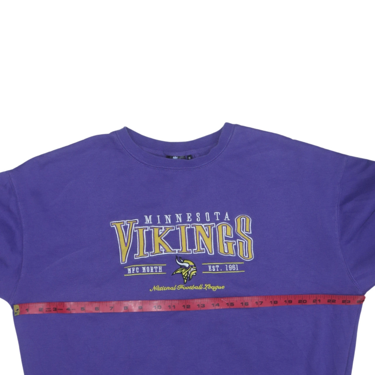 NFL Team Apparel Women's Purple Minnesota Vikings Sweatshirt Medium